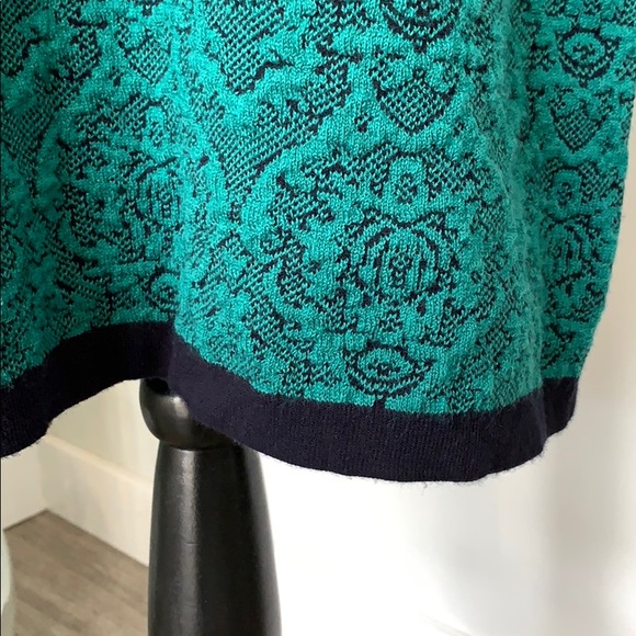 WEEKEND MAXMARA Knit Sweater Dress Navy Green - Picture 4 of 10
